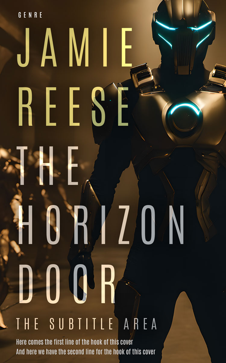 2D view of Oil #29756 - Premade Science Fiction Book Cover