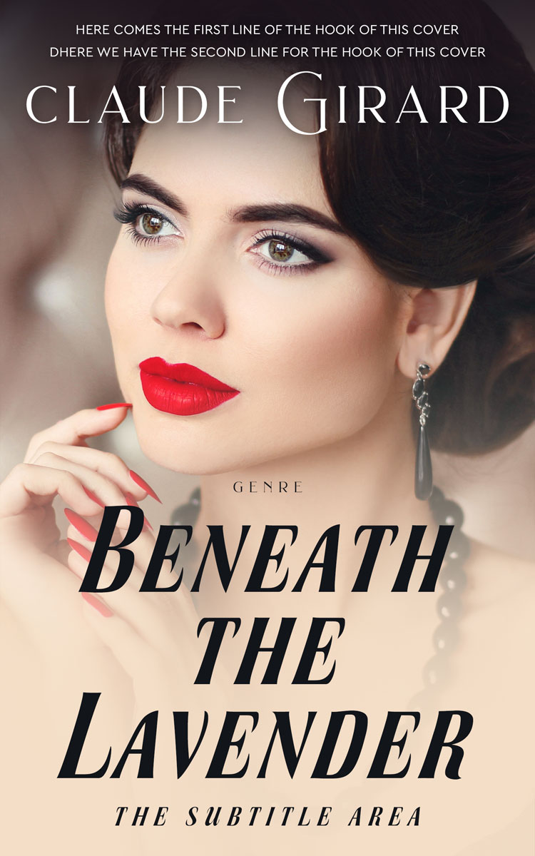 2D view of Thunder #29779 - Premade Romance Book Cover