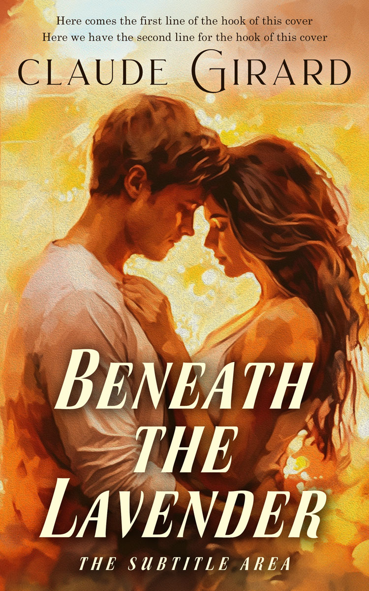 2D view of Tussock #29788 - Premade Romance Book Cover