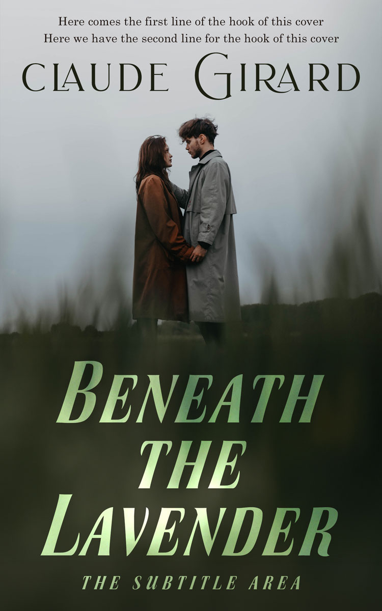 2D view of Pumice #29790 - Premade Romance Book Cover