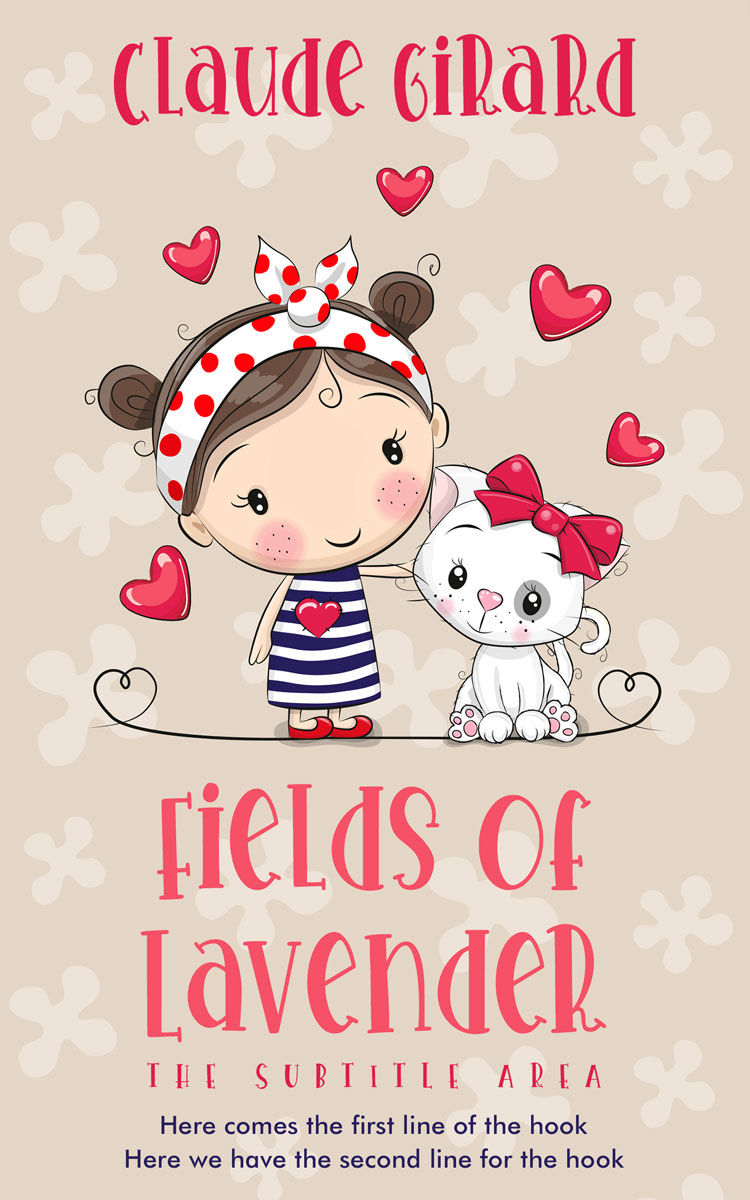 2D view of Bone #29823 - Premade Teen & Young Adult Book Cover