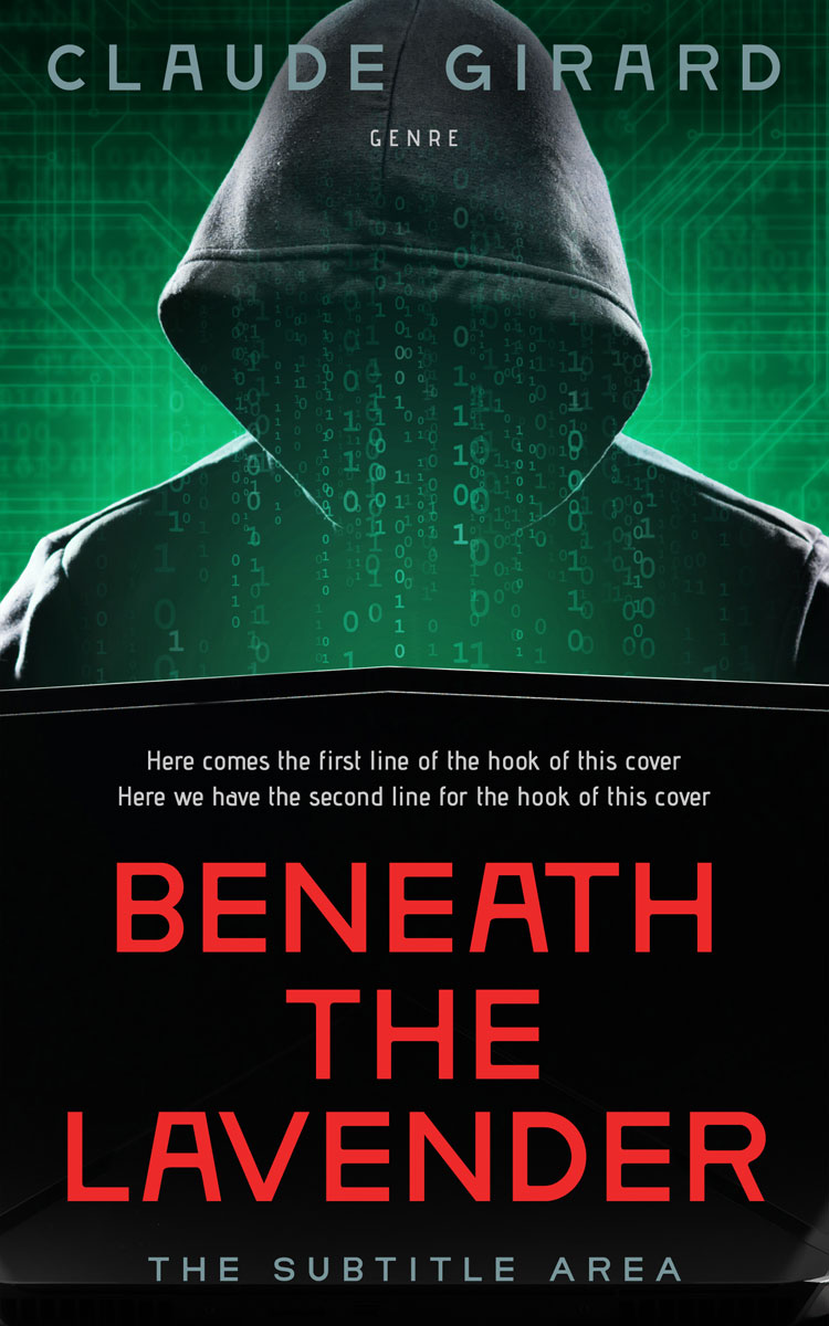 2D view of Aztec #29833 - Premade Mystery & Thriller & Suspense Book Cover