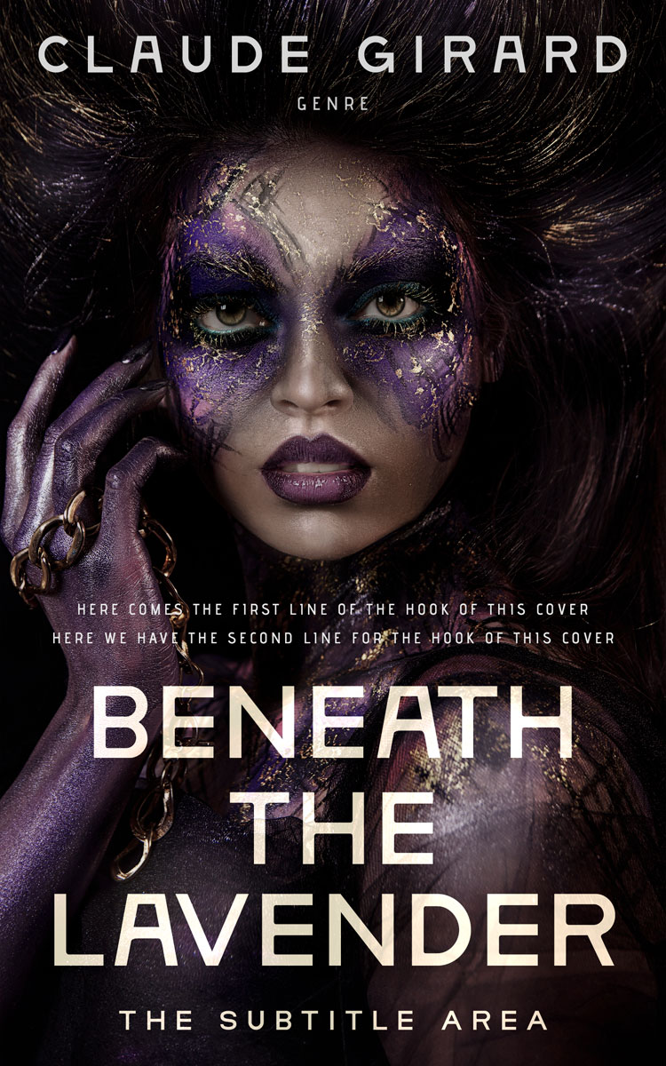 2D view of Premade Horror Book Cover - Gondola