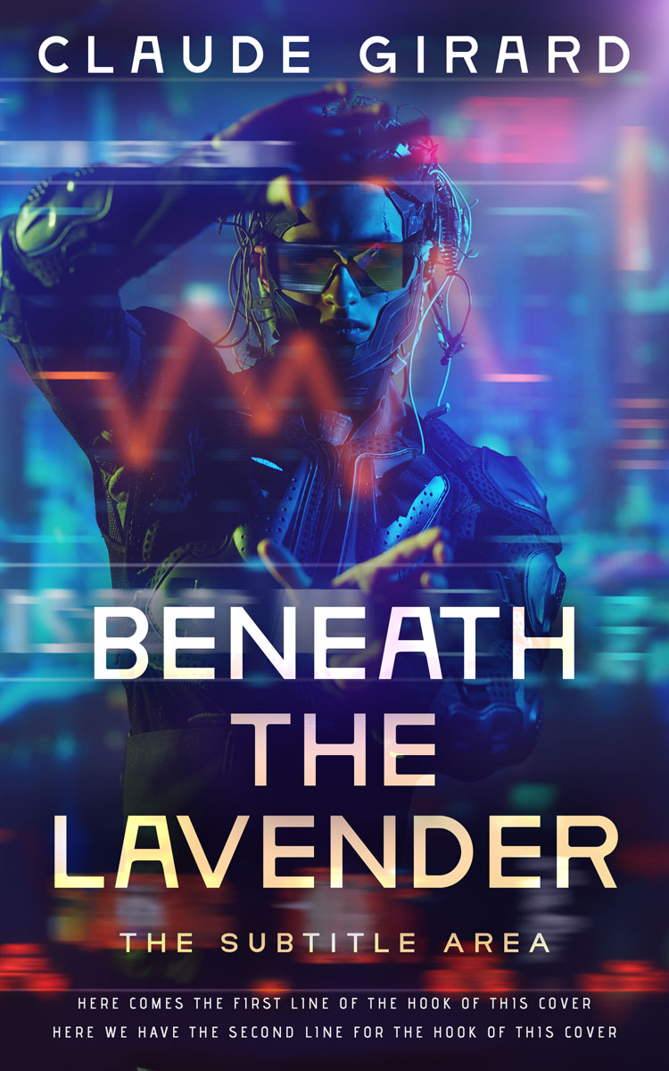 2D view of Port Gore #29850 - Premade Science Fiction Book Cover