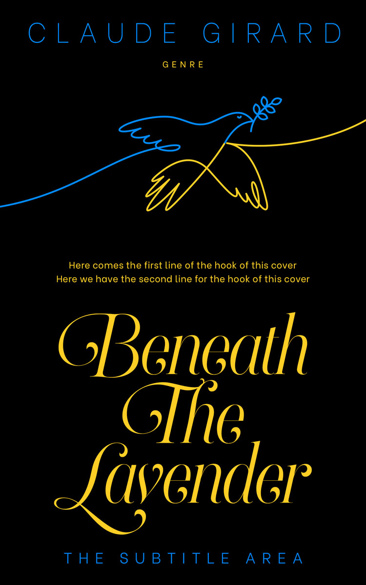 2D view of Black #29866 - Premade Apocalyptica Book Cover