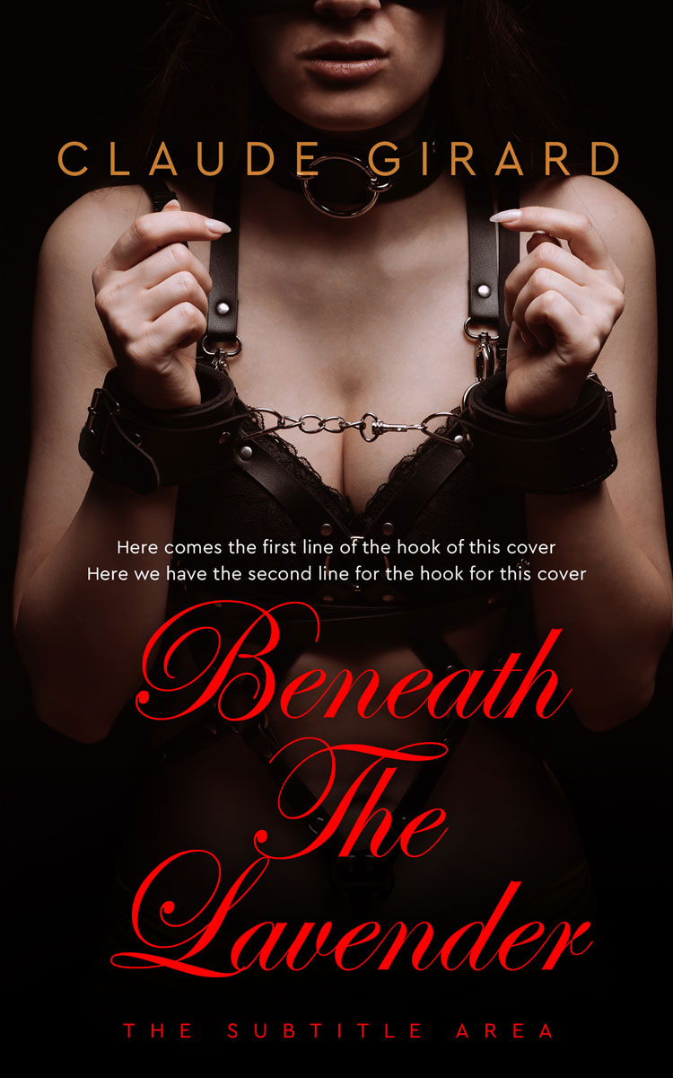 2D view of Premade Erotica Book Cover - Contessa