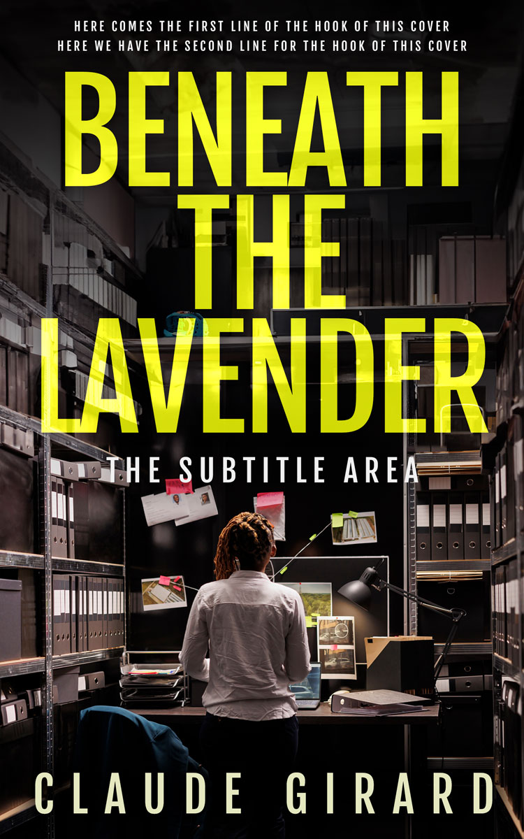 2D view of Wattle #29933 - Premade Mystery & Thriller & Suspense Book Cover