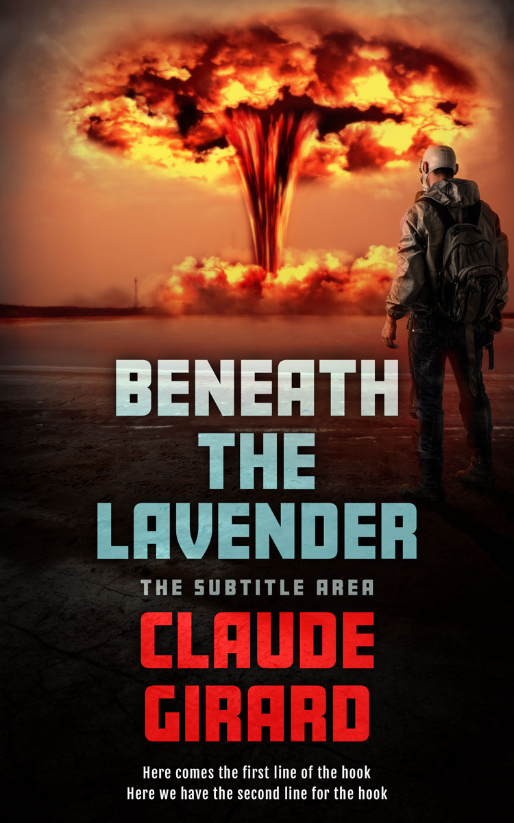 2D view of Raw Sienna #29942 - Premade Apocalyptica Book Cover