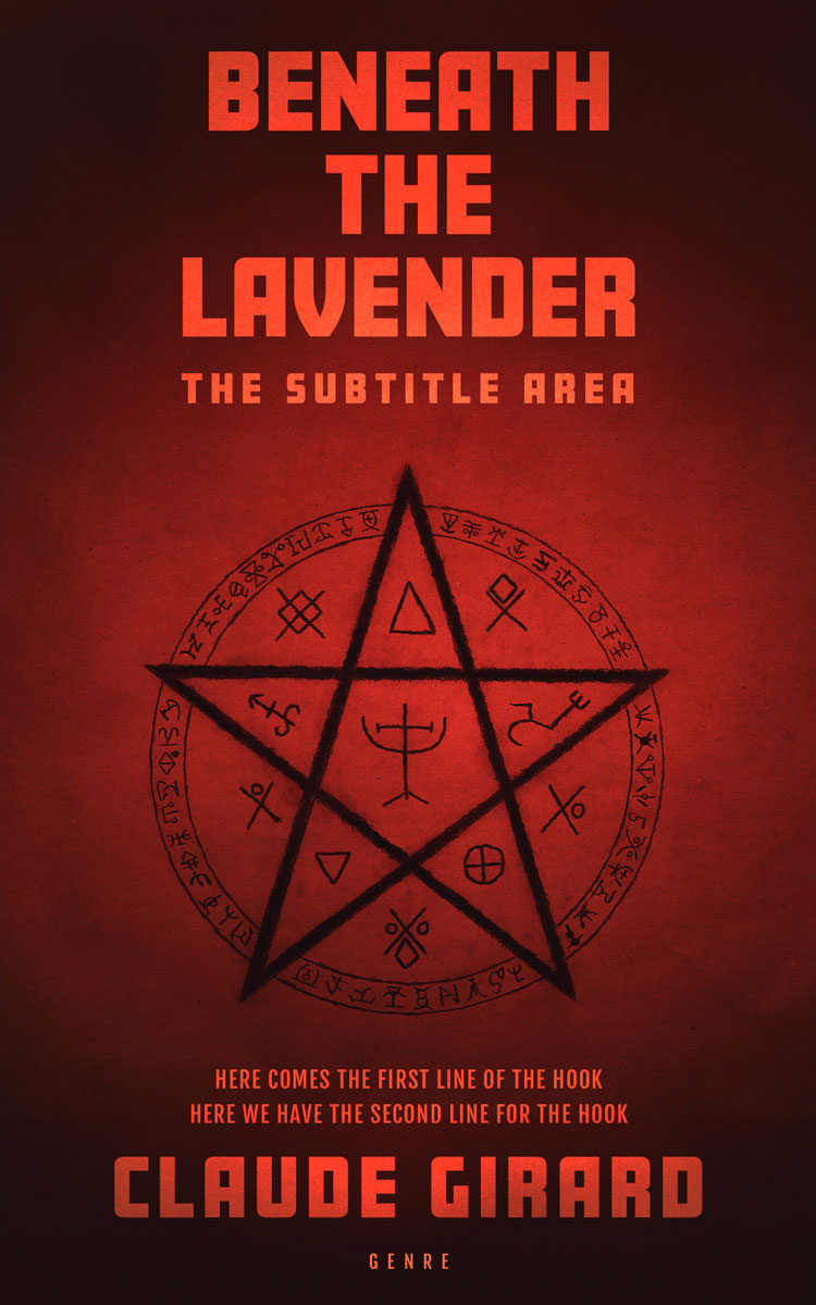 2D view of Paco #29953 - Premade Horror Book Cover