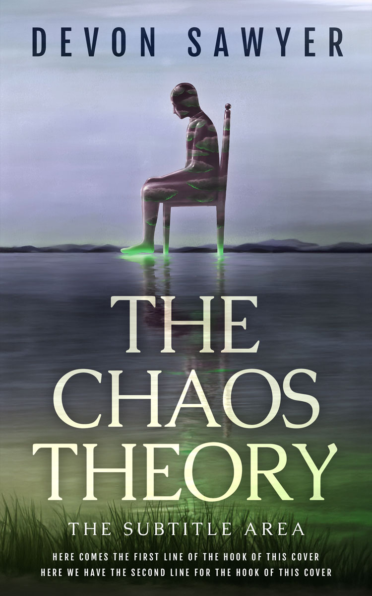 2D view of Lunar Green #29983 - Premade Health & Mind & Body Book Cover