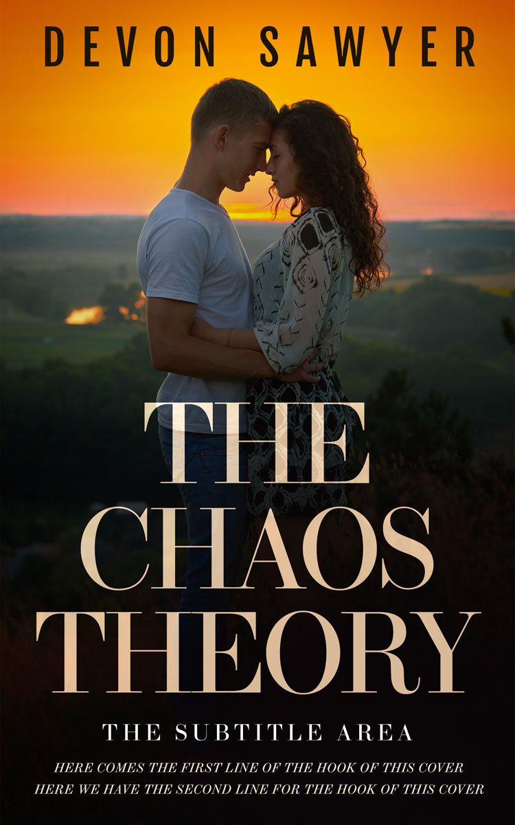 2D view of Fire Bush #29987 - Premade Romance Book Cover