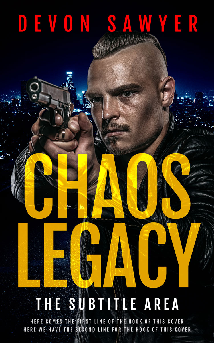 2D view of Woodsmoke #29993 - Premade Action & Adventure Book Cover