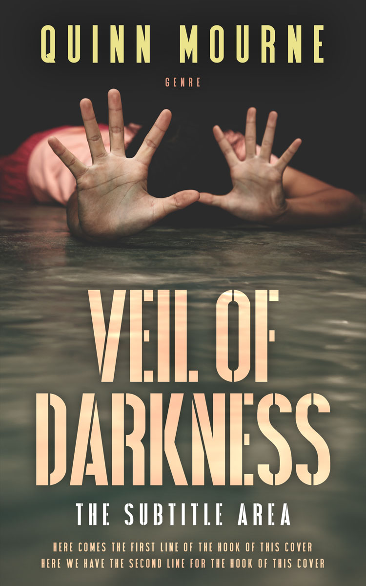 2D view of Premade Horror Book Cover - Armadillo