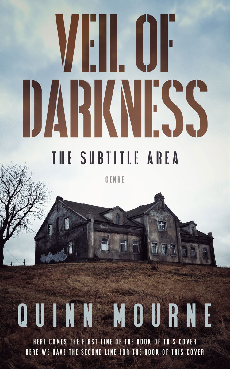 2D view of Premade Mystery & Thriller & Suspense Book Cover - Tiara