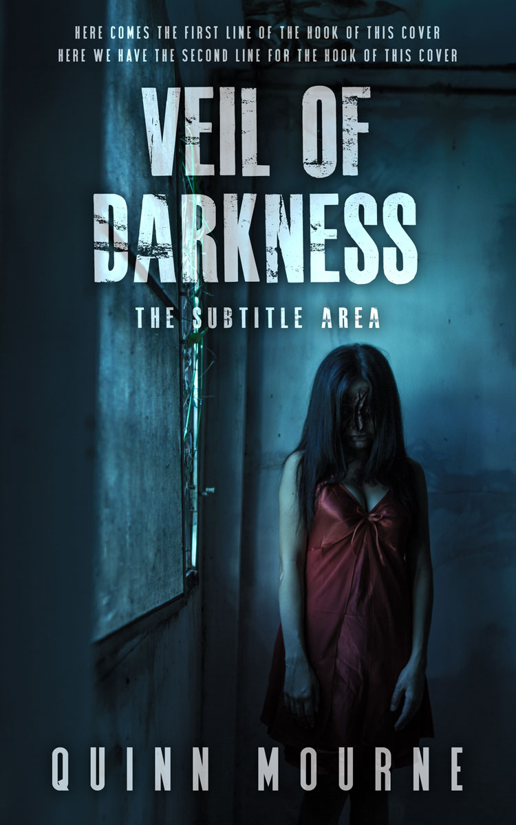 2D view of Mirage #30023 - Premade Horror Book Cover