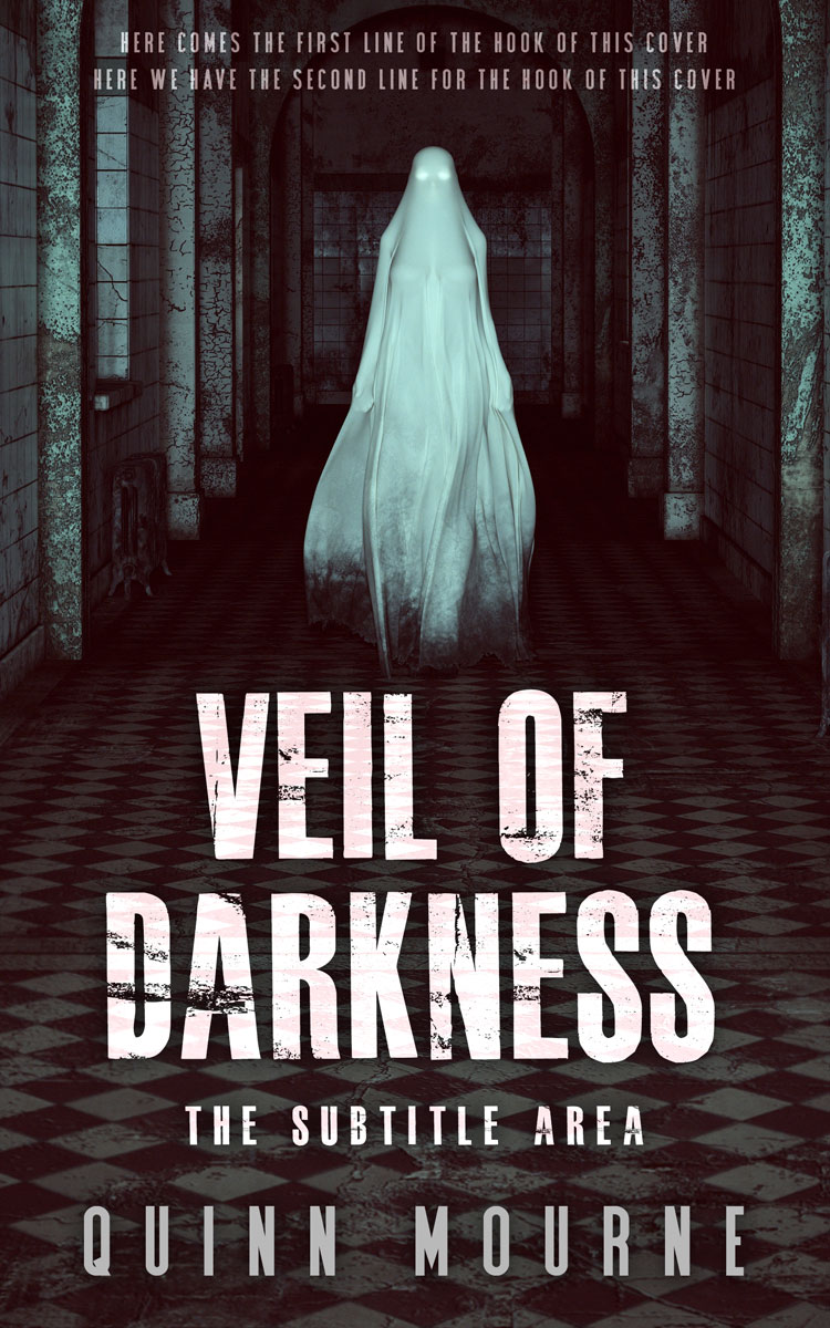 2D view of Cocoa Brown #30027 - Premade Horror Book Cover