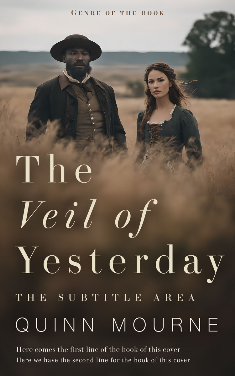 2D view of Birch #30052 - Premade Romance Book Cover