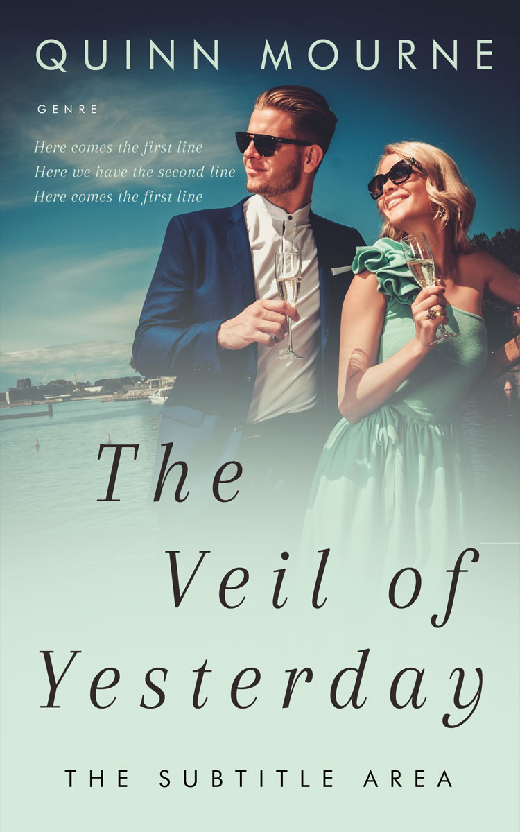 2D view of Tasman #30066 - Premade Romance Book Cover