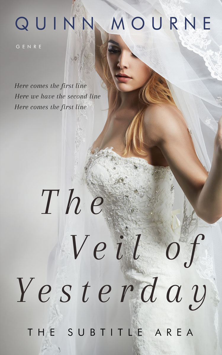 2D view of Premade Romance Book Cover - Cloud