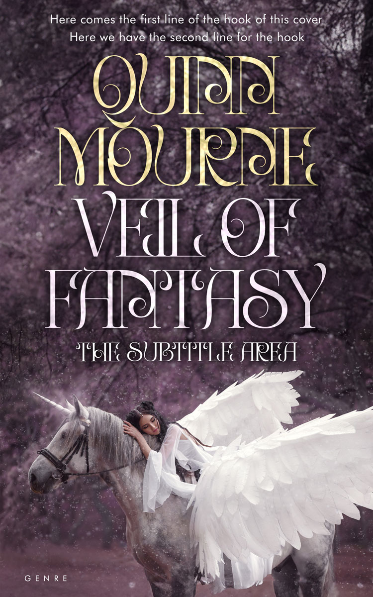 2D view of Matterhorn #30086 - Premade Fantasy Book Cover