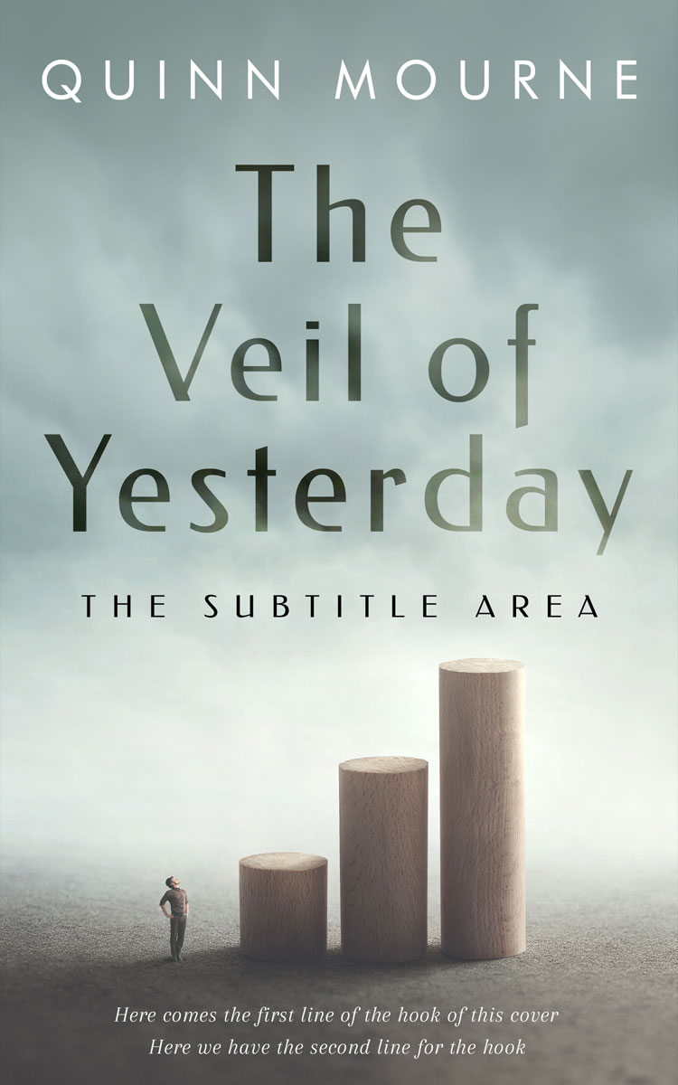 2D view of Powder Ash #30107 - Premade Self-Improvement & Self-Help Book Cover