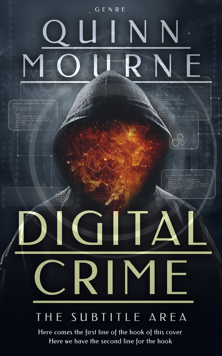 2D view of Shark #30136 - Premade Mystery & Thriller & Suspense Book Cover