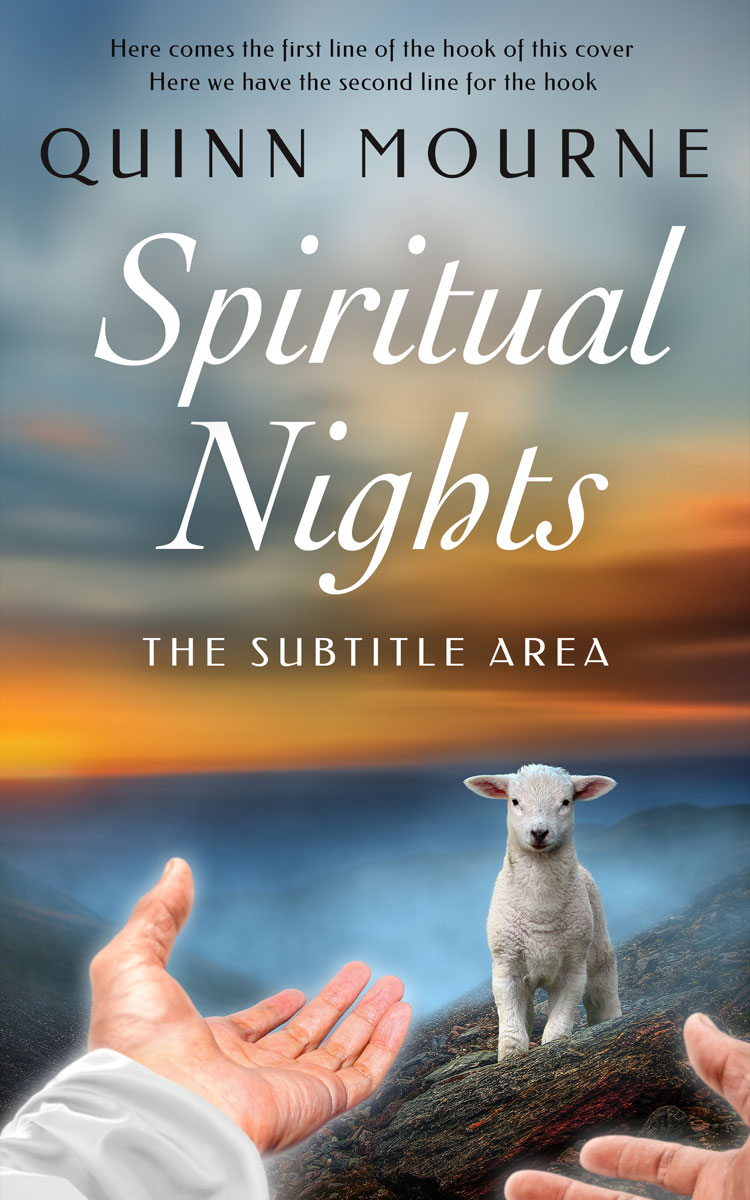 2D view of Oslo Gray #30154 - Premade Religion & Spirituality Book Cover