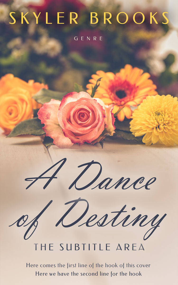 2D view of Tan #30169 - Premade Romance Book Cover