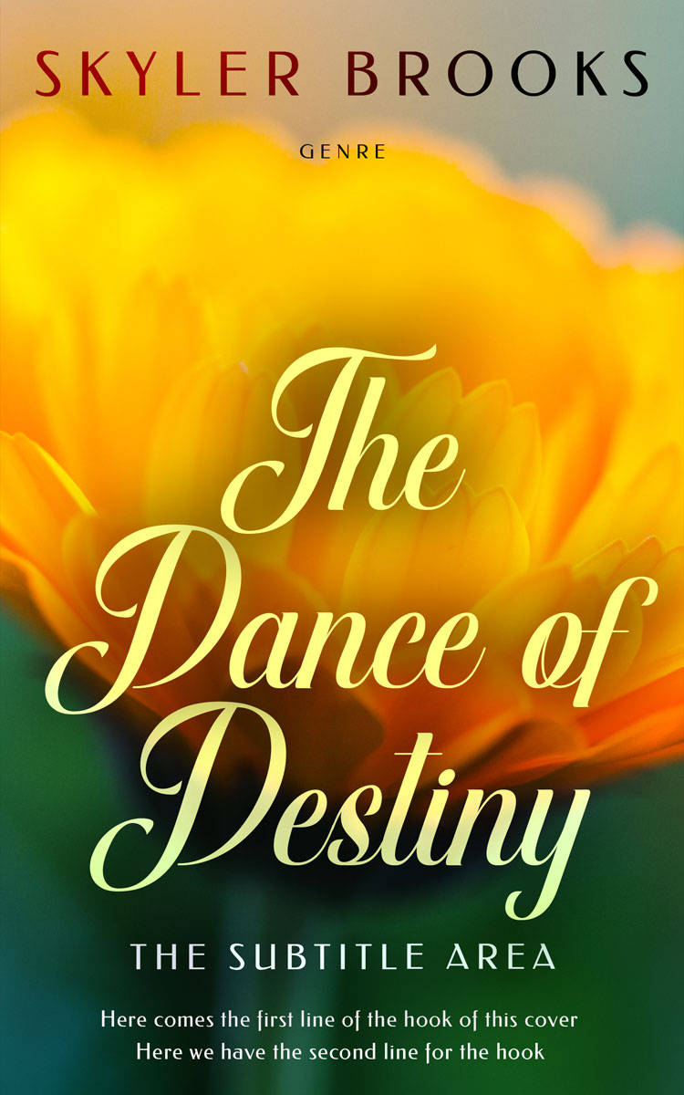 2D view of Gamboge #30172 - Premade Nature Book Cover