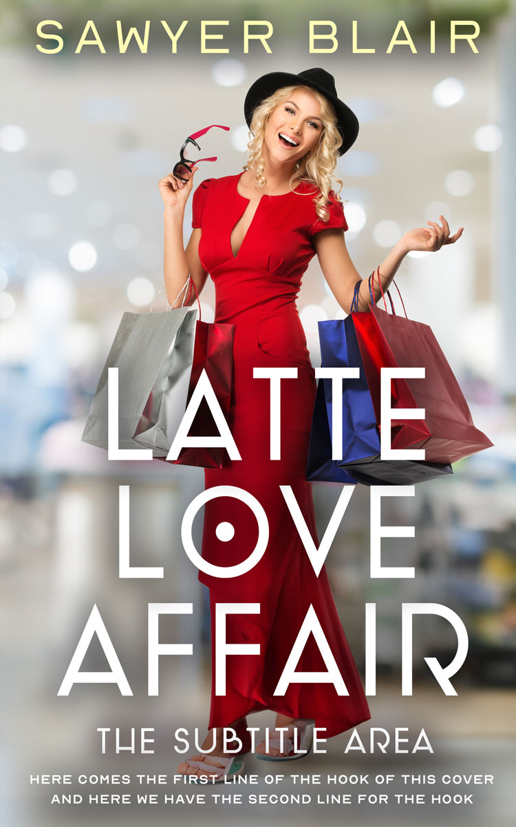 2D view of Premade Business Book Cover - Cotton Seed