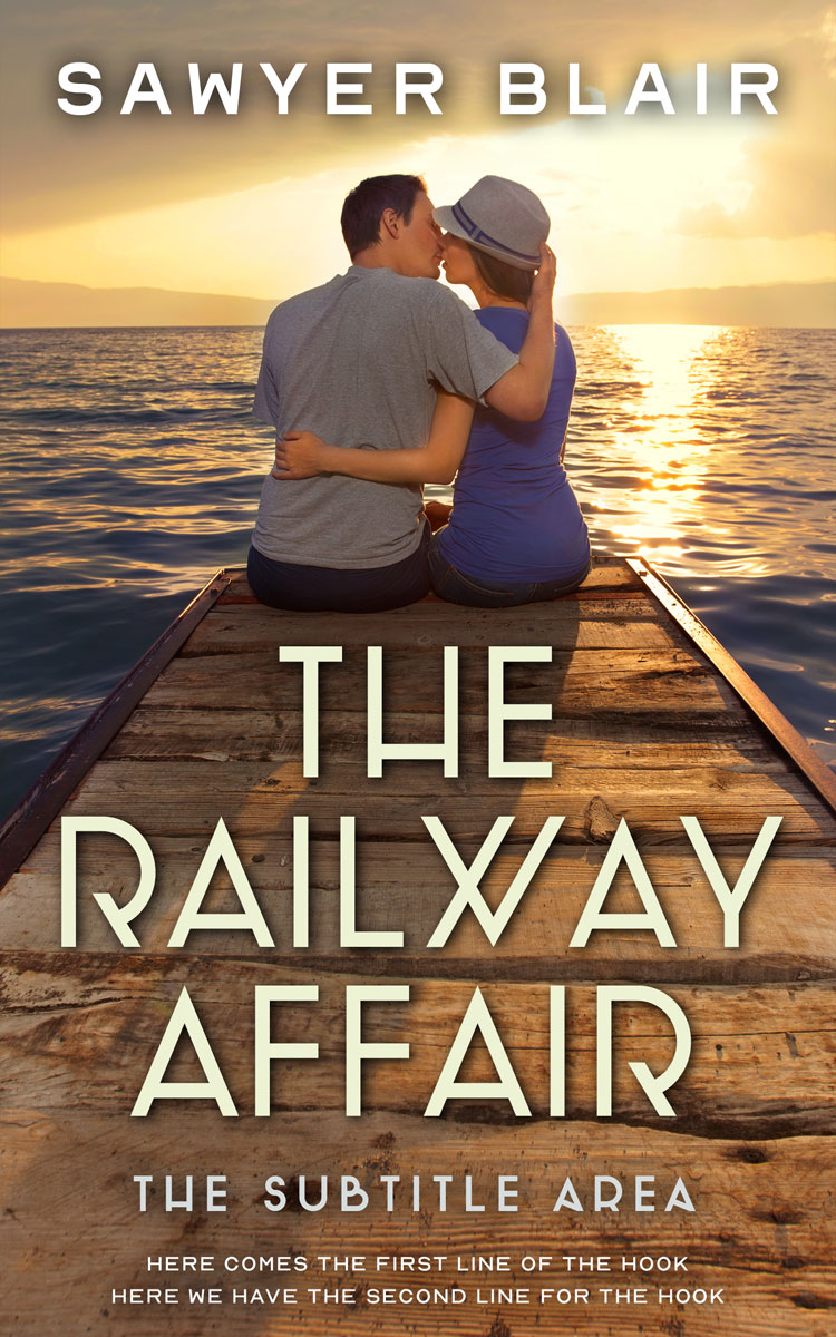 2D view of Premade Romance Book Cover - Spicy Mix