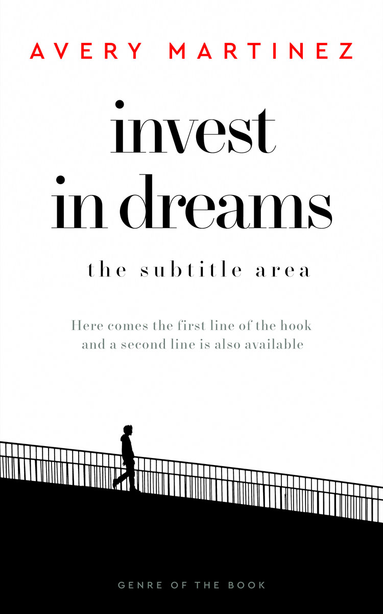 2D view of Dust Storm #30229 - Premade Literary Fiction Book Cover