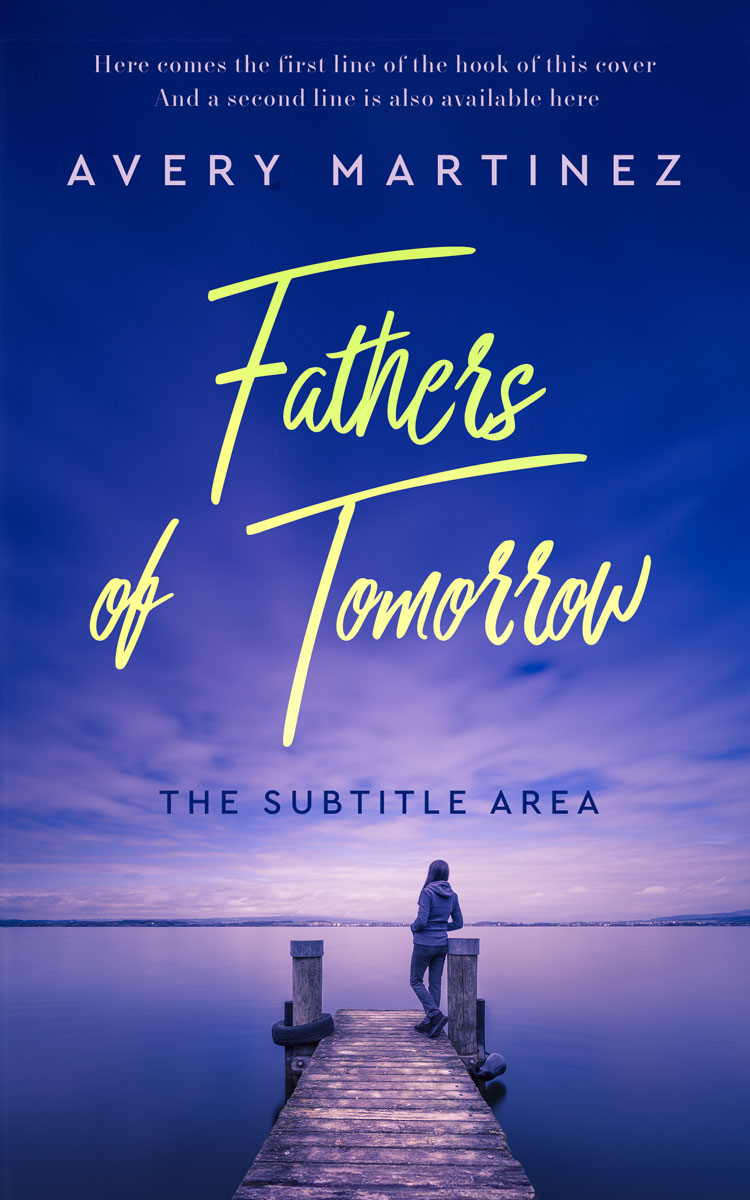 3D mockup of Bay Of Many #30250 - Premade Travel Book Cover | BookCoverZone