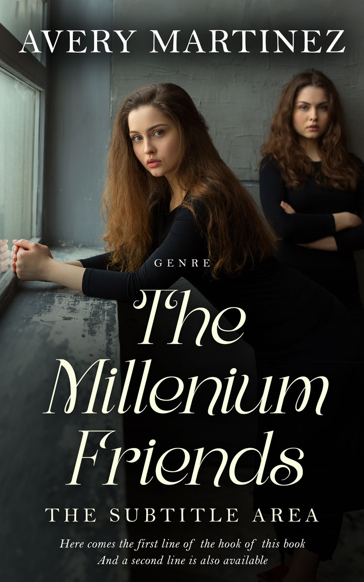 2D view of Heavy Metal #30257 - Premade Teen & Young Adult Book Cover