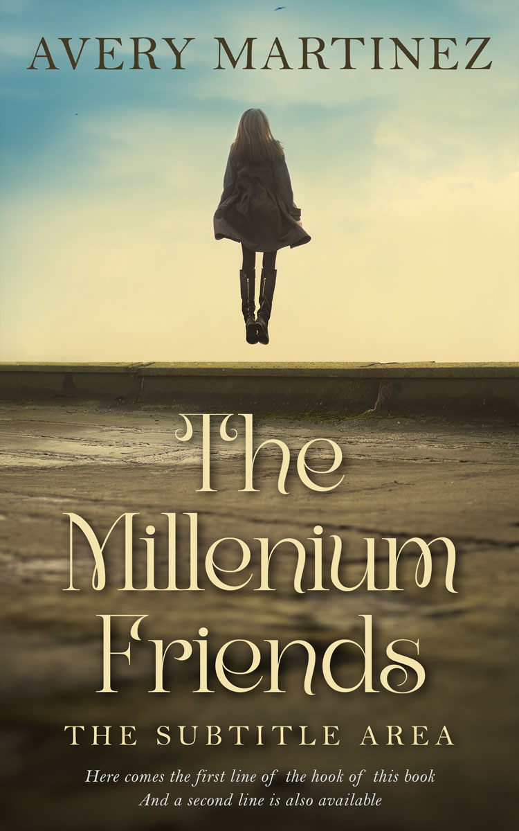 2D view of Premade Teen & Young Adult Book Cover - Judge Gray