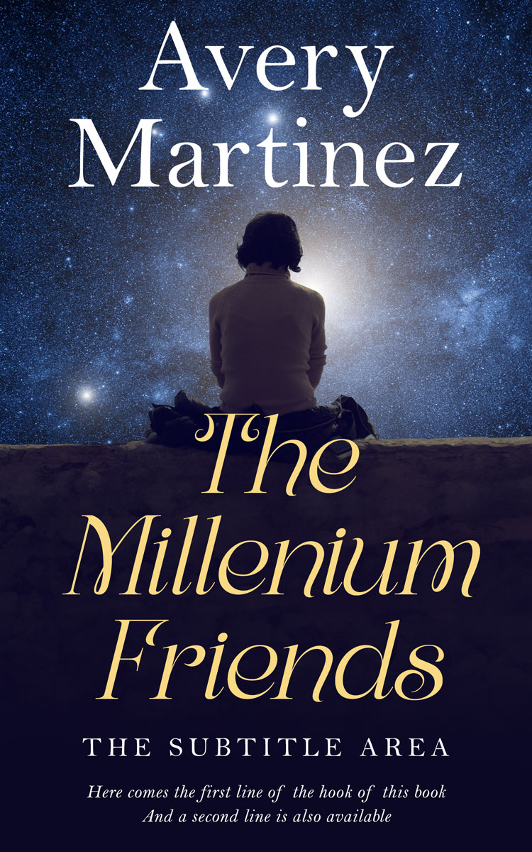 2D view of Premade Self-Improvement & Self-Help Book Cover - Mirage