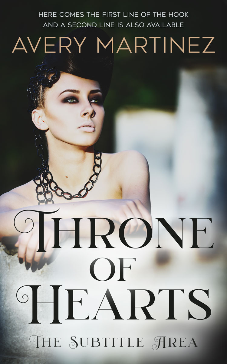 2D view of Premade Erotica Book Cover - Heavy Metal