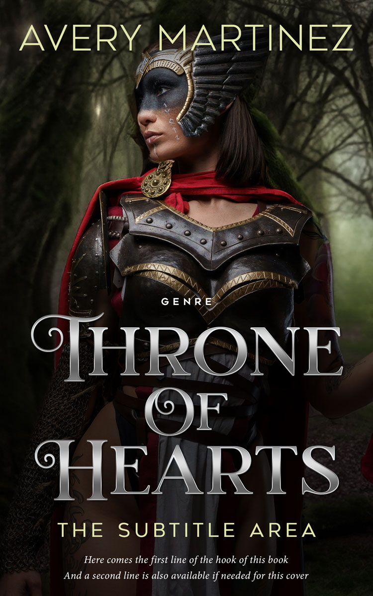 2D view of Premade Fantasy Book Cover - Rangoon Green