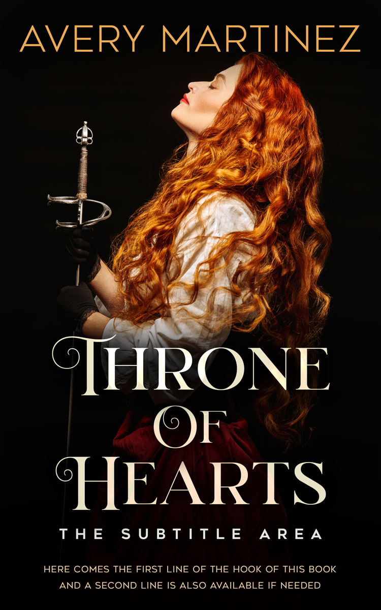 2D view of Twine #30284 - Premade Historical Book Cover