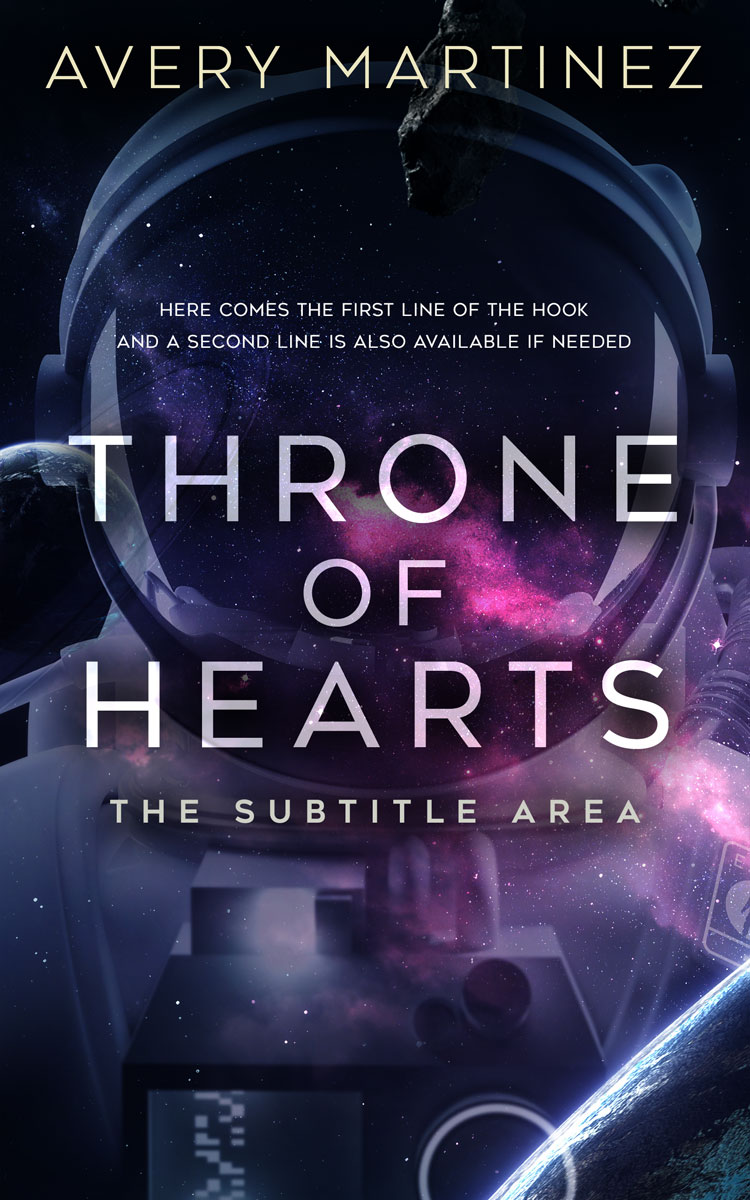 2D view of Mirage #30288 - Premade Science Fiction Book Cover