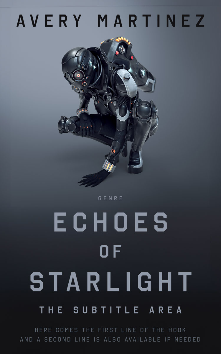 2D view of Outer Space #30297 - Premade Apocalyptica Book Cover