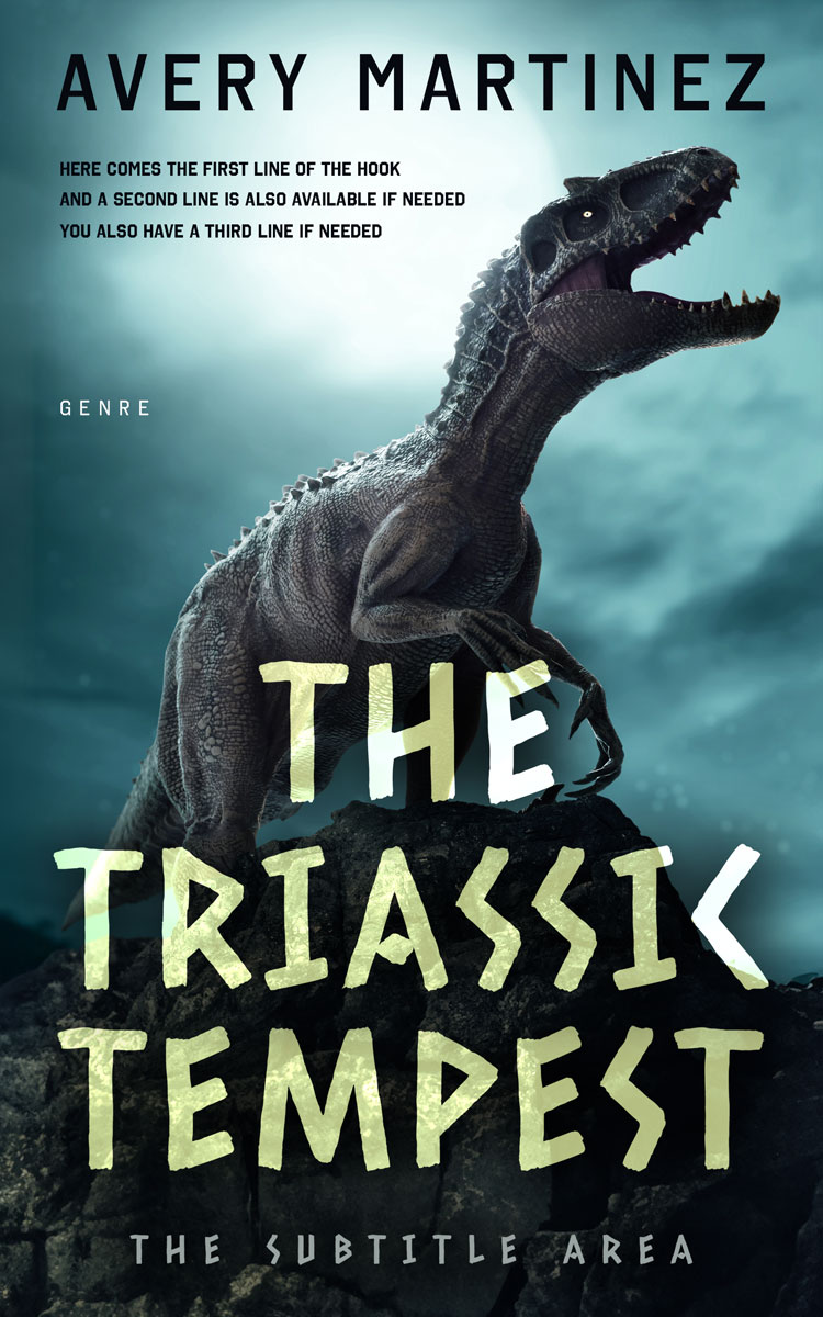 2D view of Te Papa Green #30299 - Premade Fantasy Book Cover