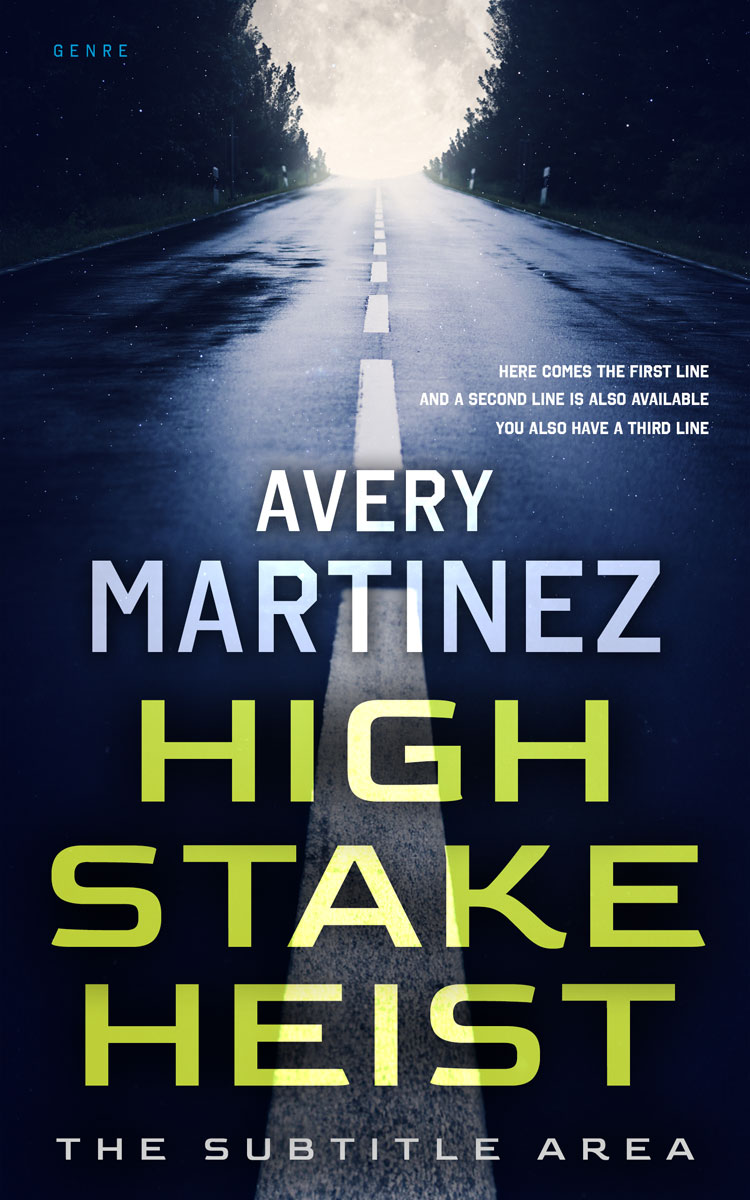 2D view of Green Mist #30312 - Premade Mystery & Thriller & Suspense Book Cover