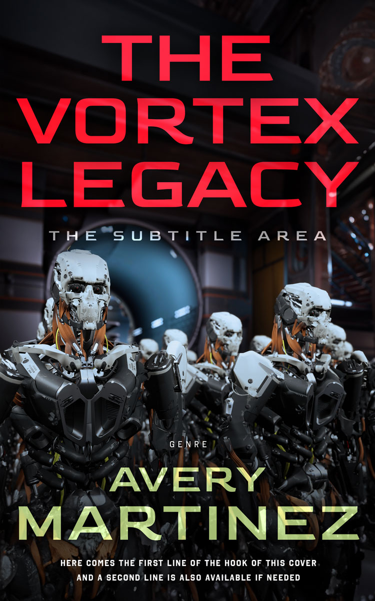 2D view of New York Pink #30319 - Premade Apocalyptica Book Cover