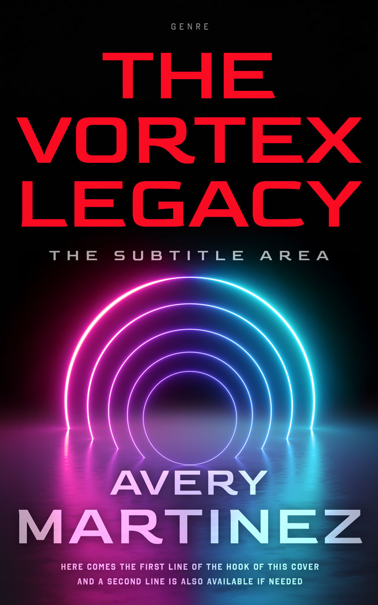 2D view of Cranberry #30322 - Premade Science Fiction Book Cover