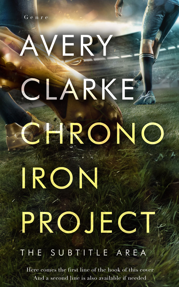 2D view of Rangoon Green #30340 - Premade Action & Adventure Book Cover