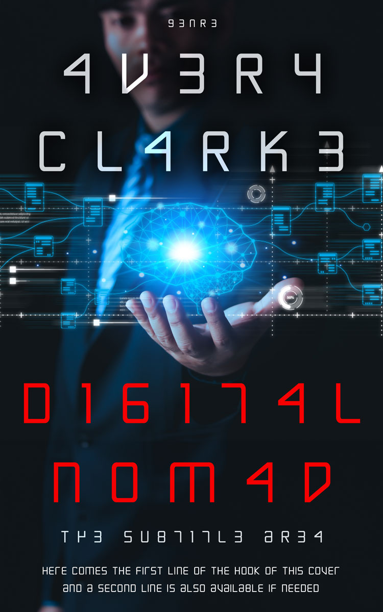 2D view of Bunker #30369 - Premade Science Fiction Book Cover