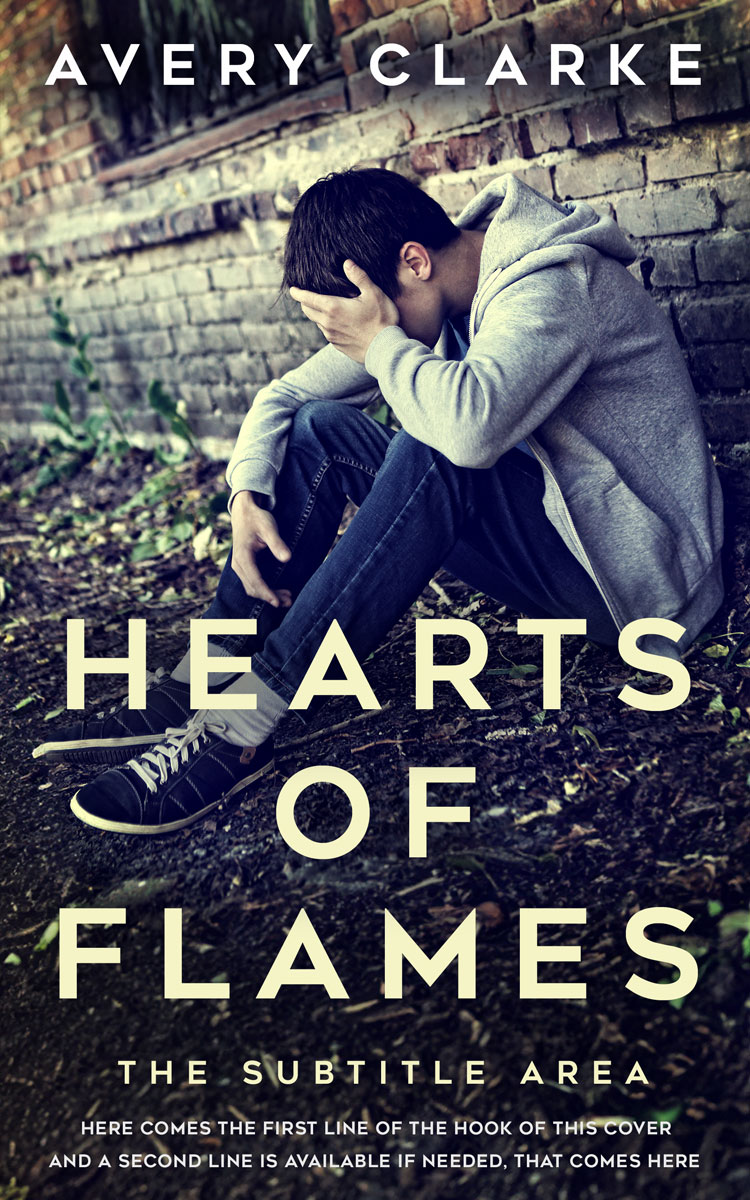 2D view of Green Mist #30379 - Premade Teen & Young Adult Book Cover