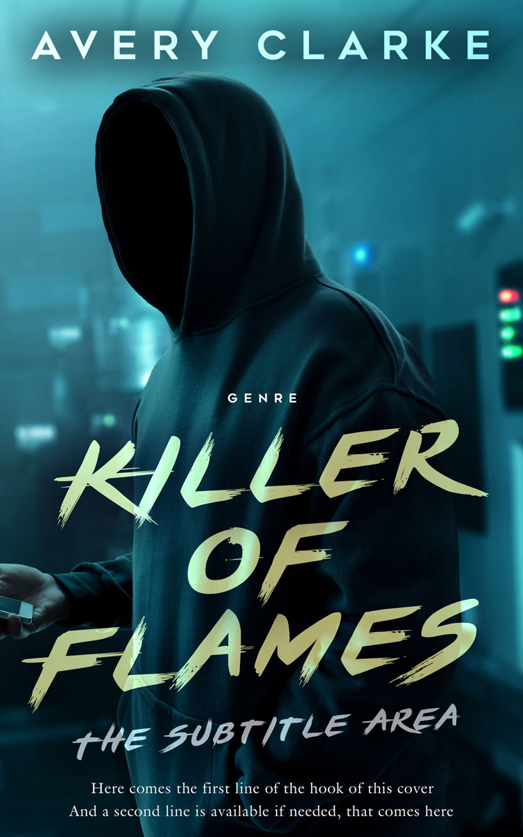 2D view of Black Pearl #30384 - Premade Mystery & Thriller & Suspense Book Cover