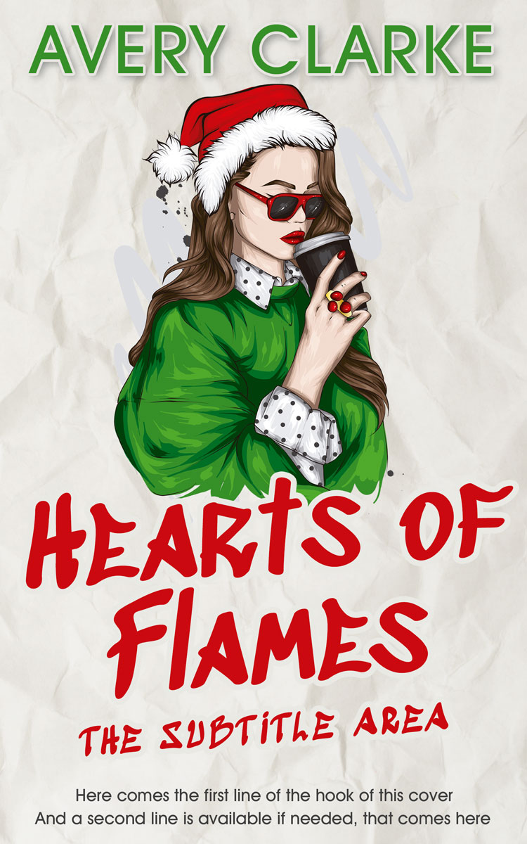 2D view of Cararra #30396 - Premade Teen & Young Adult Book Cover